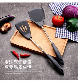 食品級硅膠鍋鏟 不粘鍋的理想伴侶與廚房耐高溫廚具新選擇